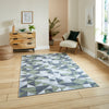 Coral H1057 Digitally Printed Rug Green Grey