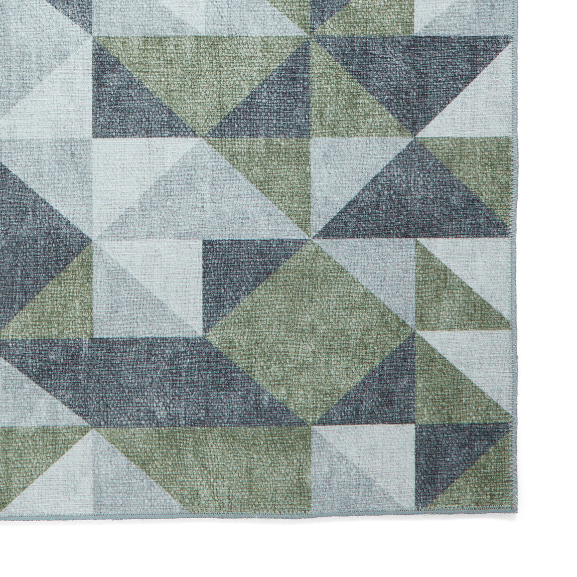 Coral H1057 Digitally Printed Rug Green Grey