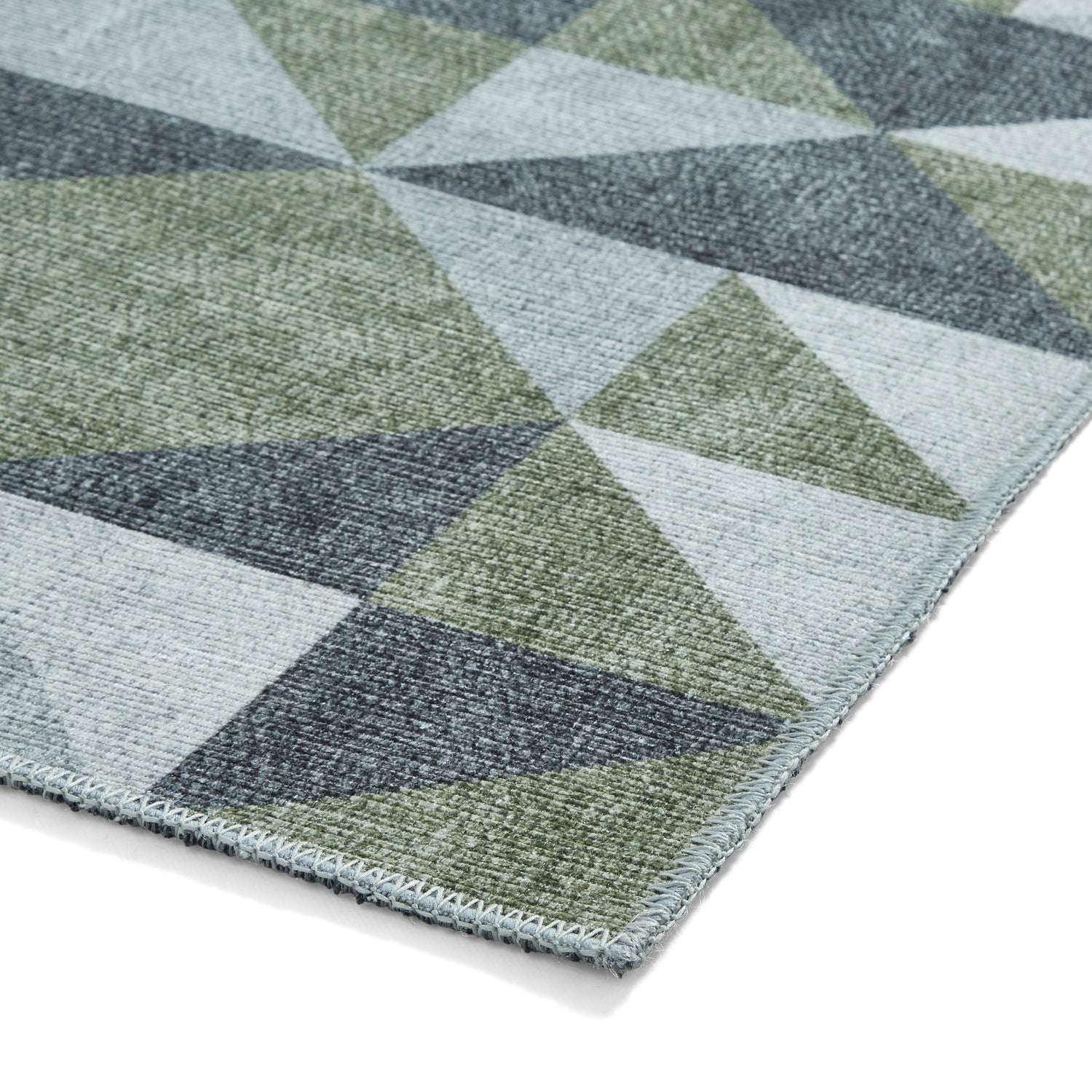 Coral H1057 Digitally Printed Rug Green Grey