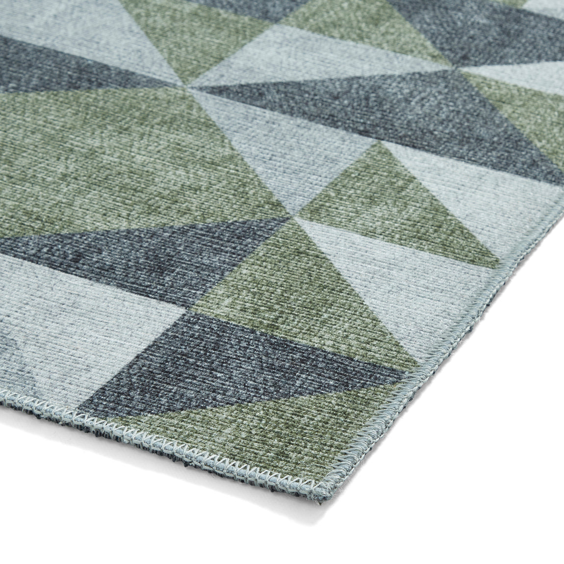 Coral H1057 Digitally Printed Rug Green Grey
