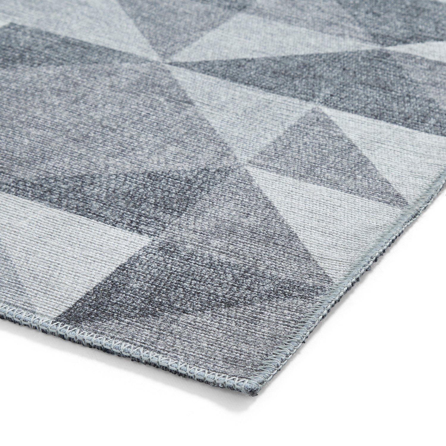 Coral H1057 Digitally Printed Rug Grey