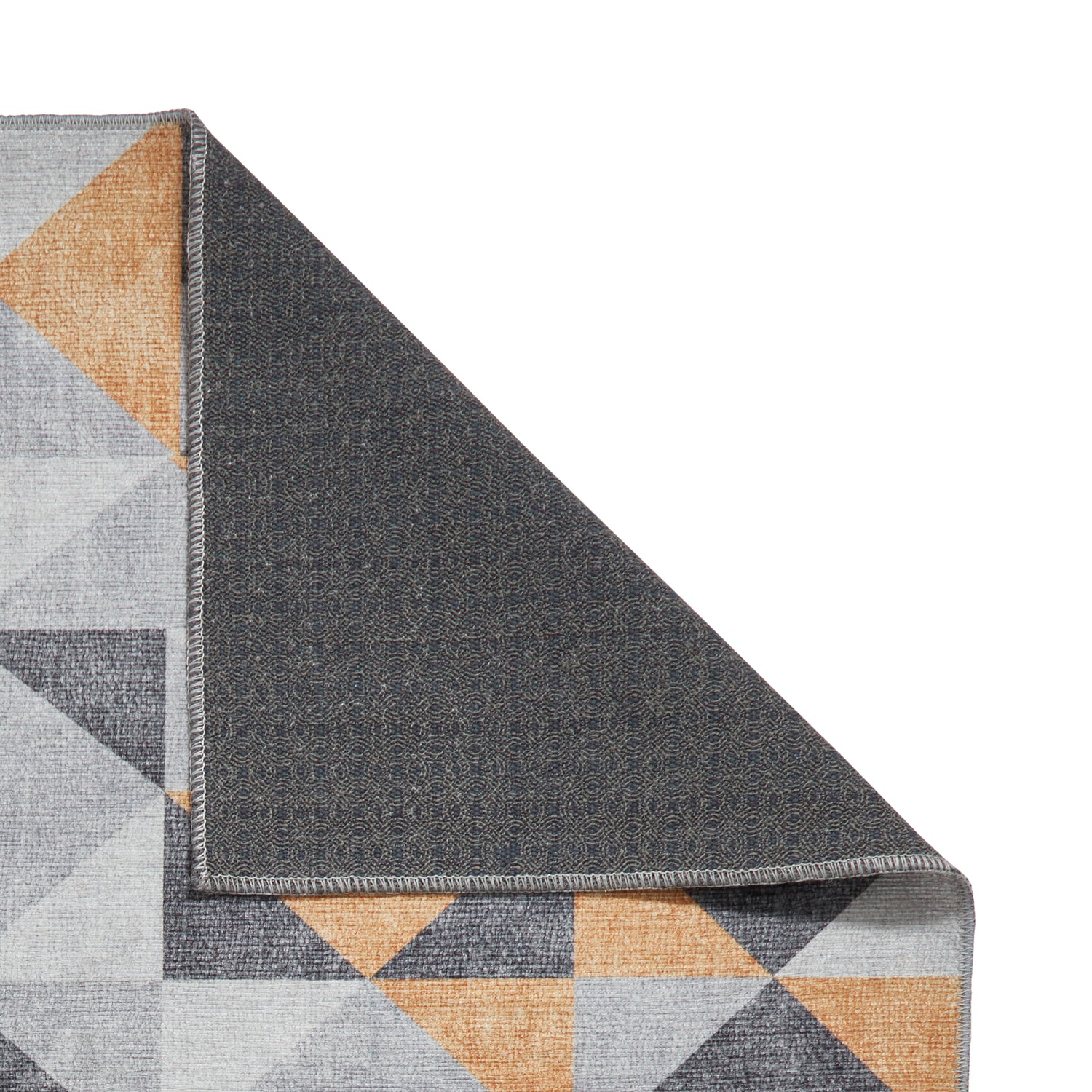 Coral H1057 Digitally Printed Rug Yellow Grey