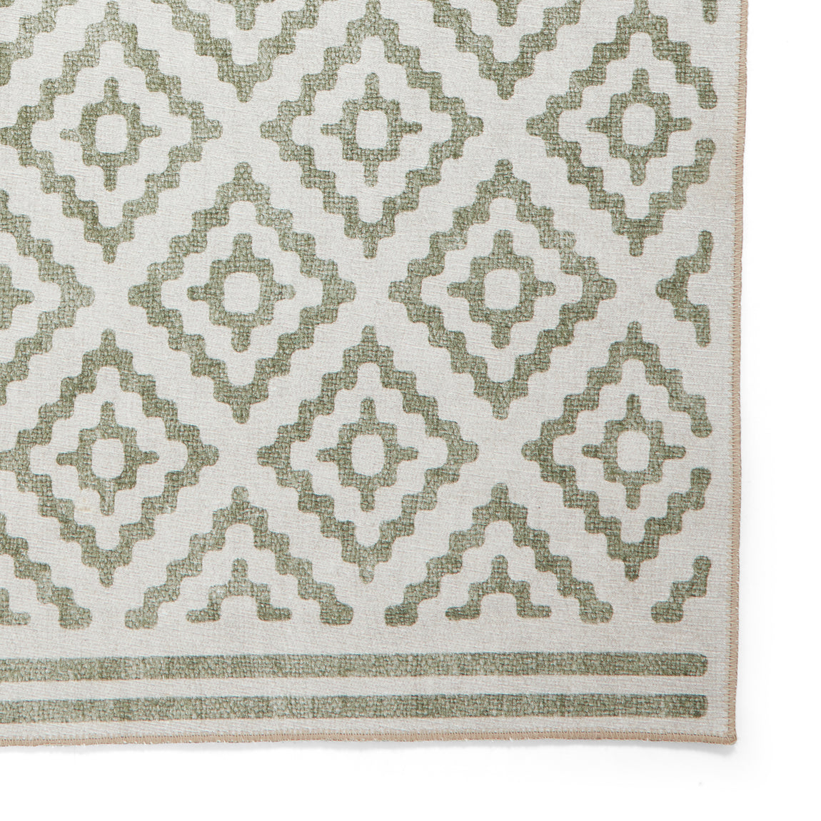 Coral H1058 Digitally Printed Rug Green