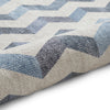 Coral H1059 Digitally Printed Rug Blue