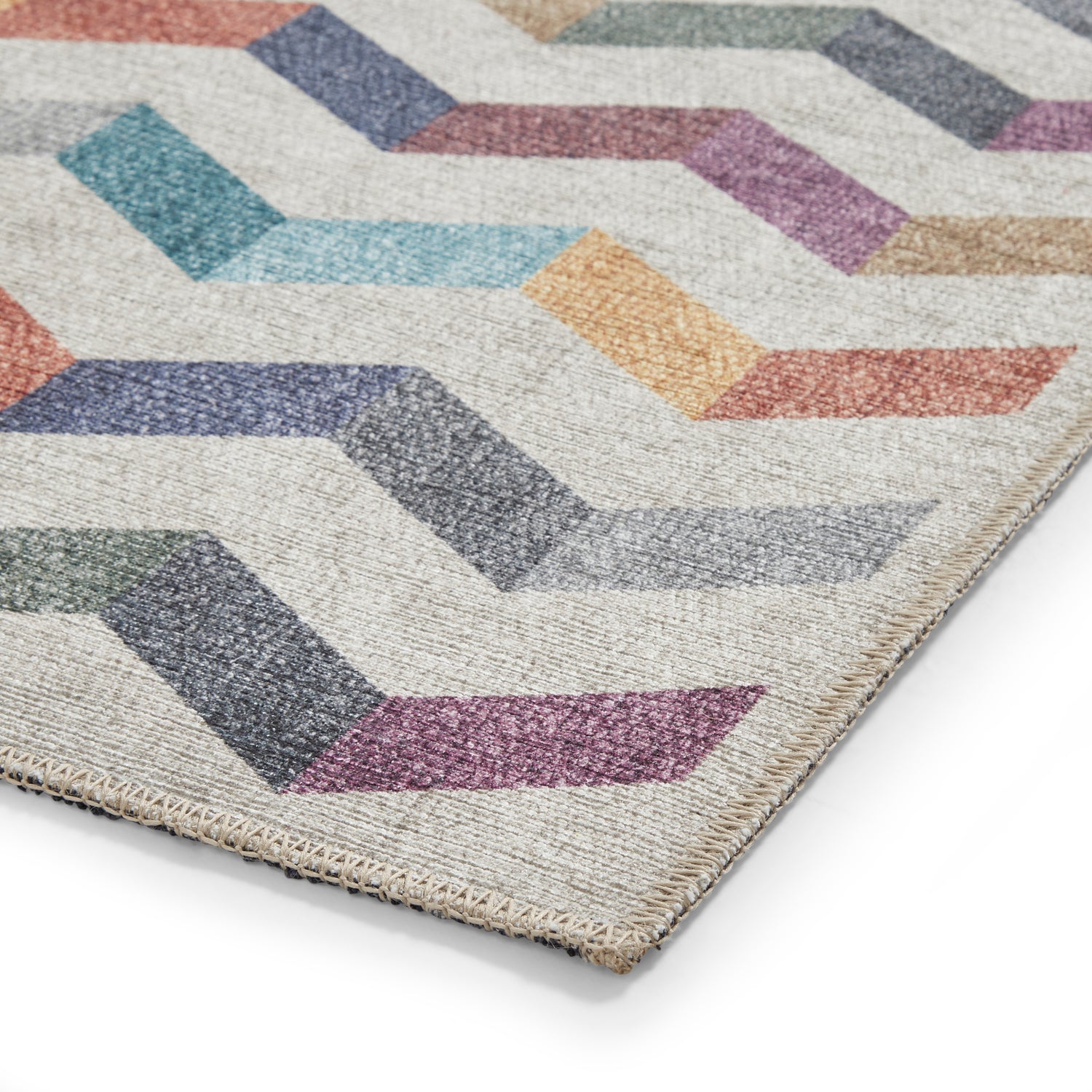 Coral H1059 Digitally Printed Rug Multi