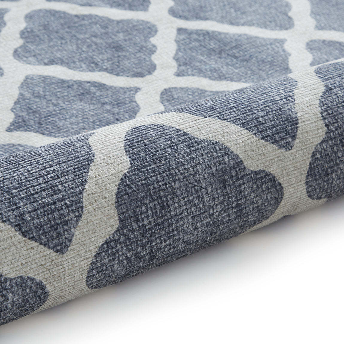 Coral H1063 Digitally Printed Rug Blue