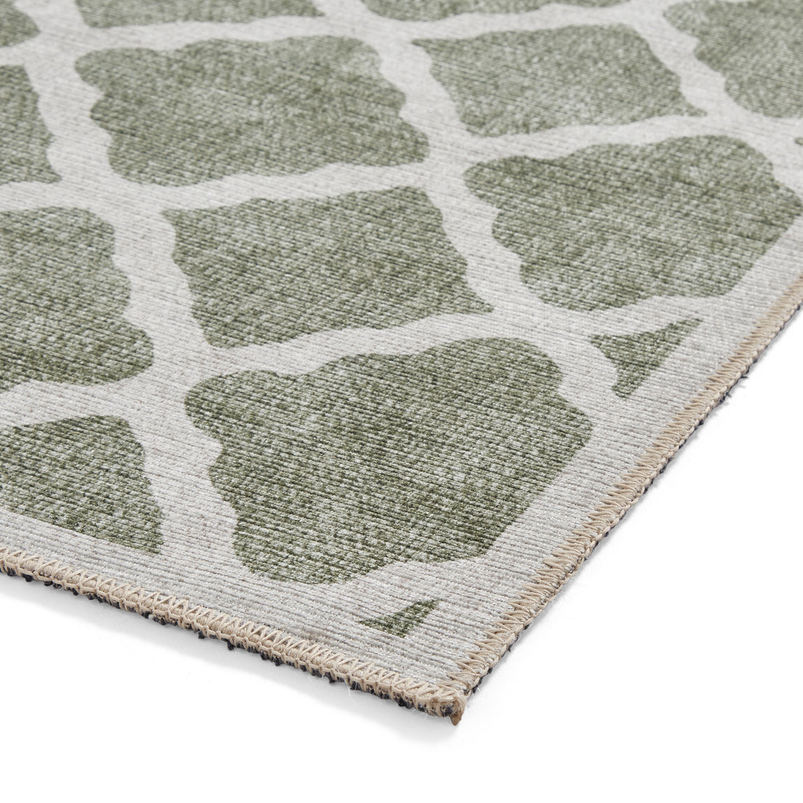 Coral H1063 Digitally Printed Rug Green