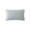 Laura Ashley Cornish Chenille Stripe 30cmx50cm Filled Cushion Slate Blue