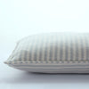 Laura Ashley Cornish Chenille Stripe 30cmx50cm Filled Cushion Slate Blue