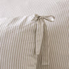 Laura Ashley Cornish Stripe Pair of Housewife Pillowcases Natural