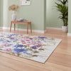 Catherine Lansfield Country Floral Rug Purple