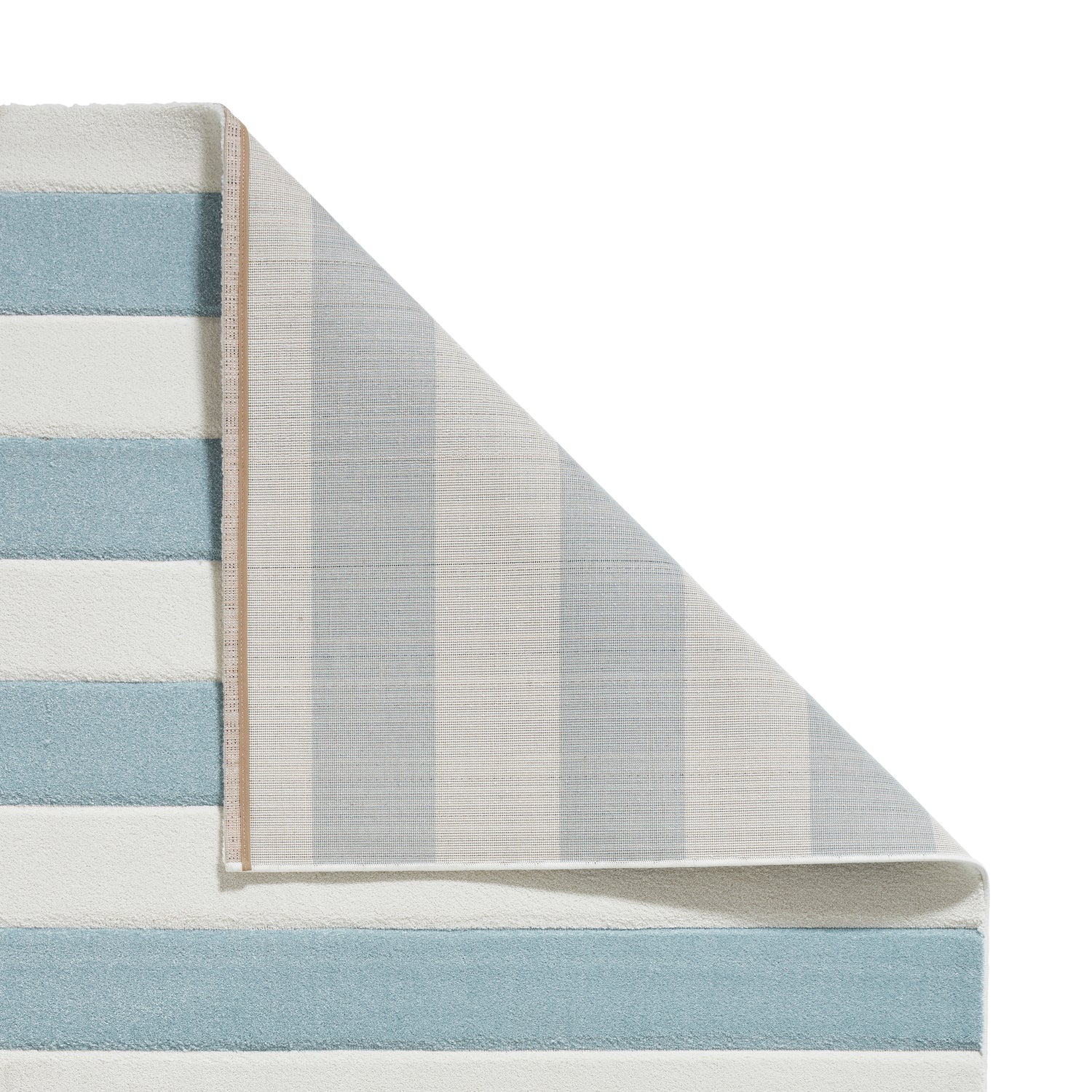 Catherine Lansfield Cove Stripe Modern Linear Rug Blue