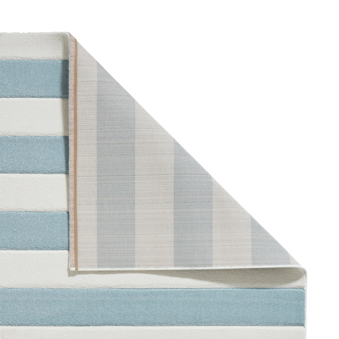 Catherine Lansfield Cove Stripe Modern Linear Rug Blue