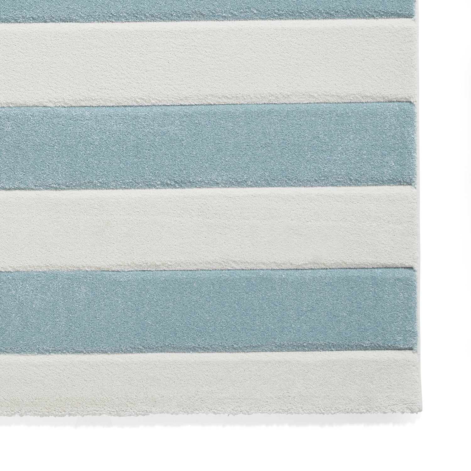 Catherine Lansfield Cove Stripe Modern Linear Rug Blue