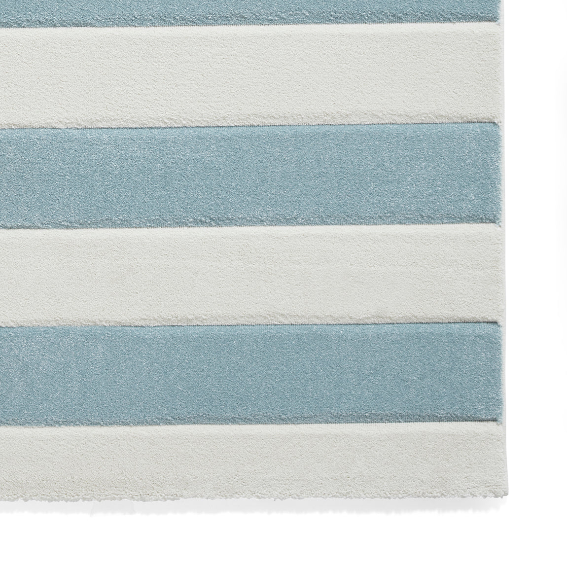 Catherine Lansfield Cove Stripe Modern Linear Rug Blue