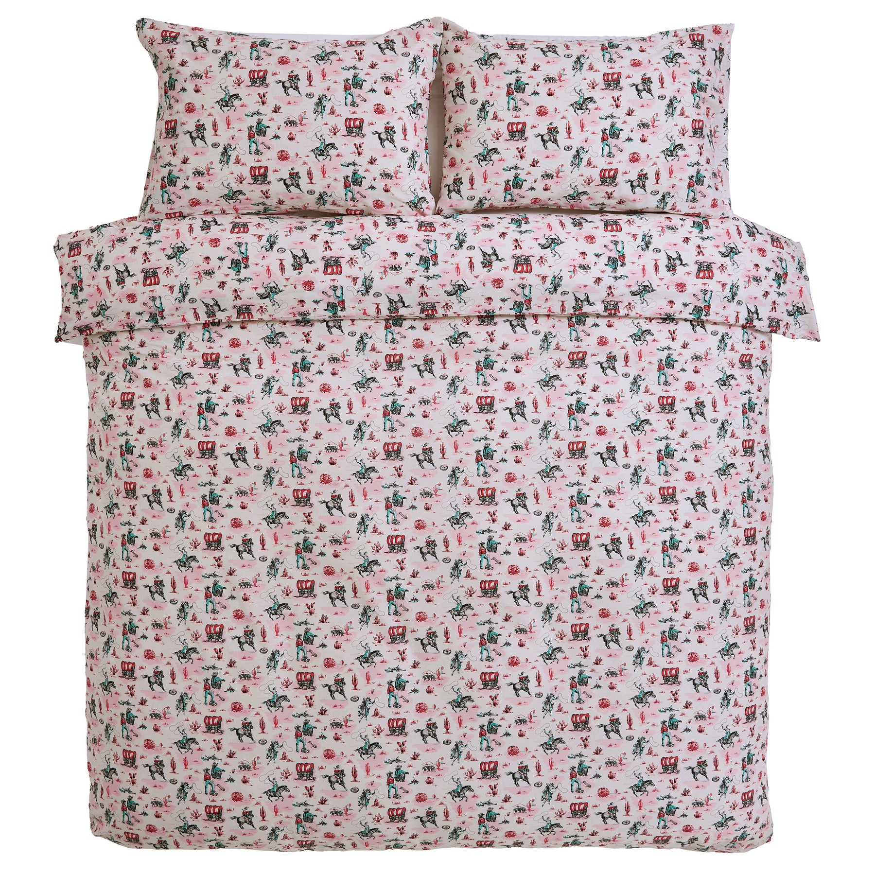 Cath Kidston Cow Girl Duvet Cover Bedding Set Multi
