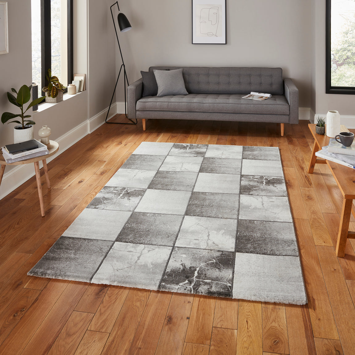 Craft 23495 Rug Ivory Silver