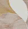Creation 50097 Metallic Effect Yarn Rug Gold Beige