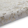 Creation 50112 Metallic Effect Yarn Rug Grey Gold