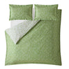 Orla Kiely Criss Cross Stem Duvet Cover Bedding Set Basil Green