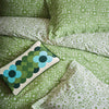 Orla Kiely Criss Cross Stem Duvet Cover Bedding Set Basil Green