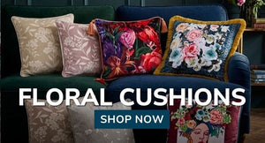 Floral cushions