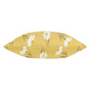 Daisies Floral Boudoir Outdoor Filled Cushion 30cm x 50cm Yellow