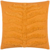 Furn Dakota Tufted Filled Cushion 45cm x 45cm Mustard