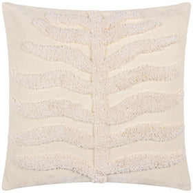Furn Dakota Tufted Filled Cushion 45cm x 45cm Natural