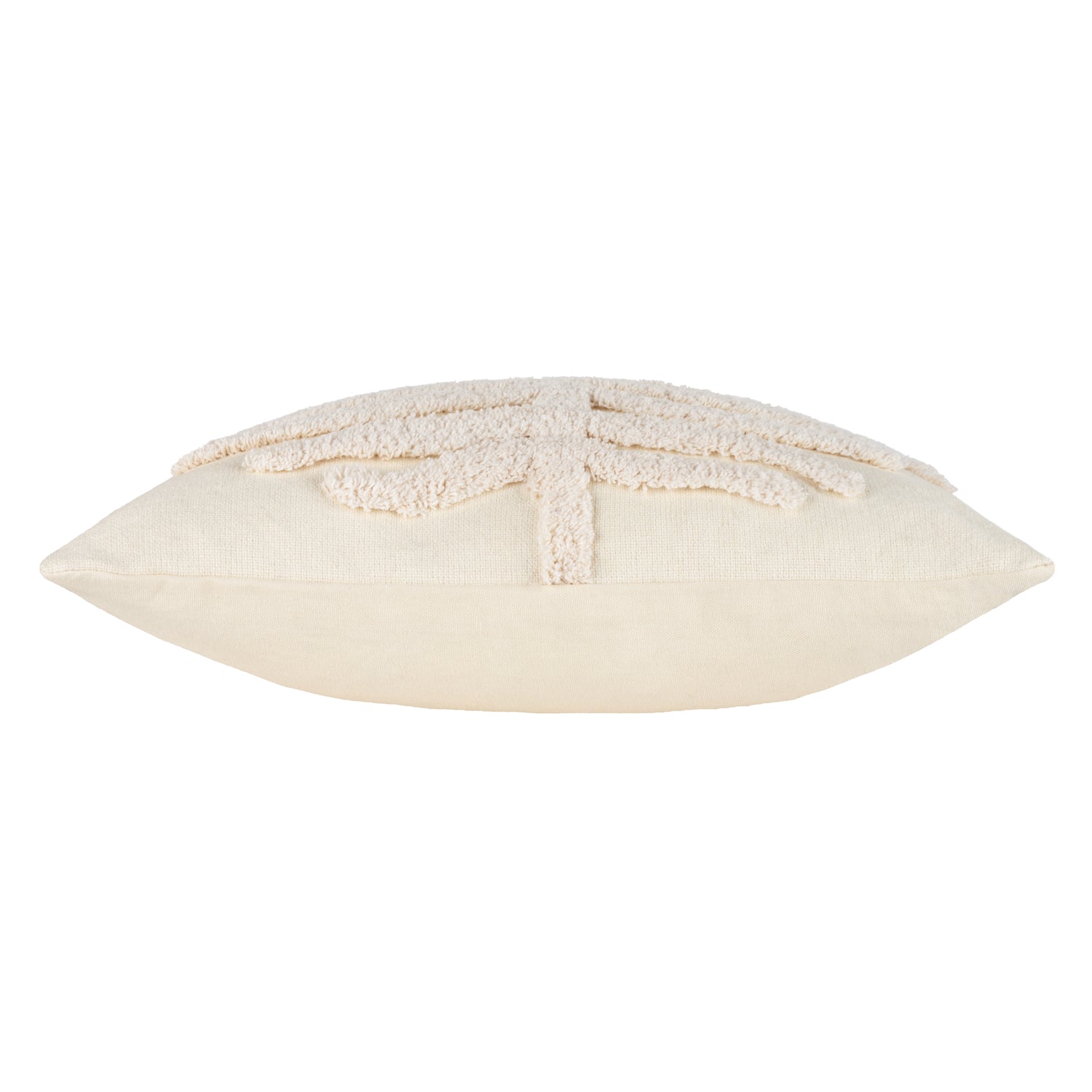Furn Dakota Tufted Filled Cushion 45cm x 45cm Natural