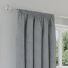 Dallas Thermal Ready Made Pencil Pleat Blackout Curtains Grey