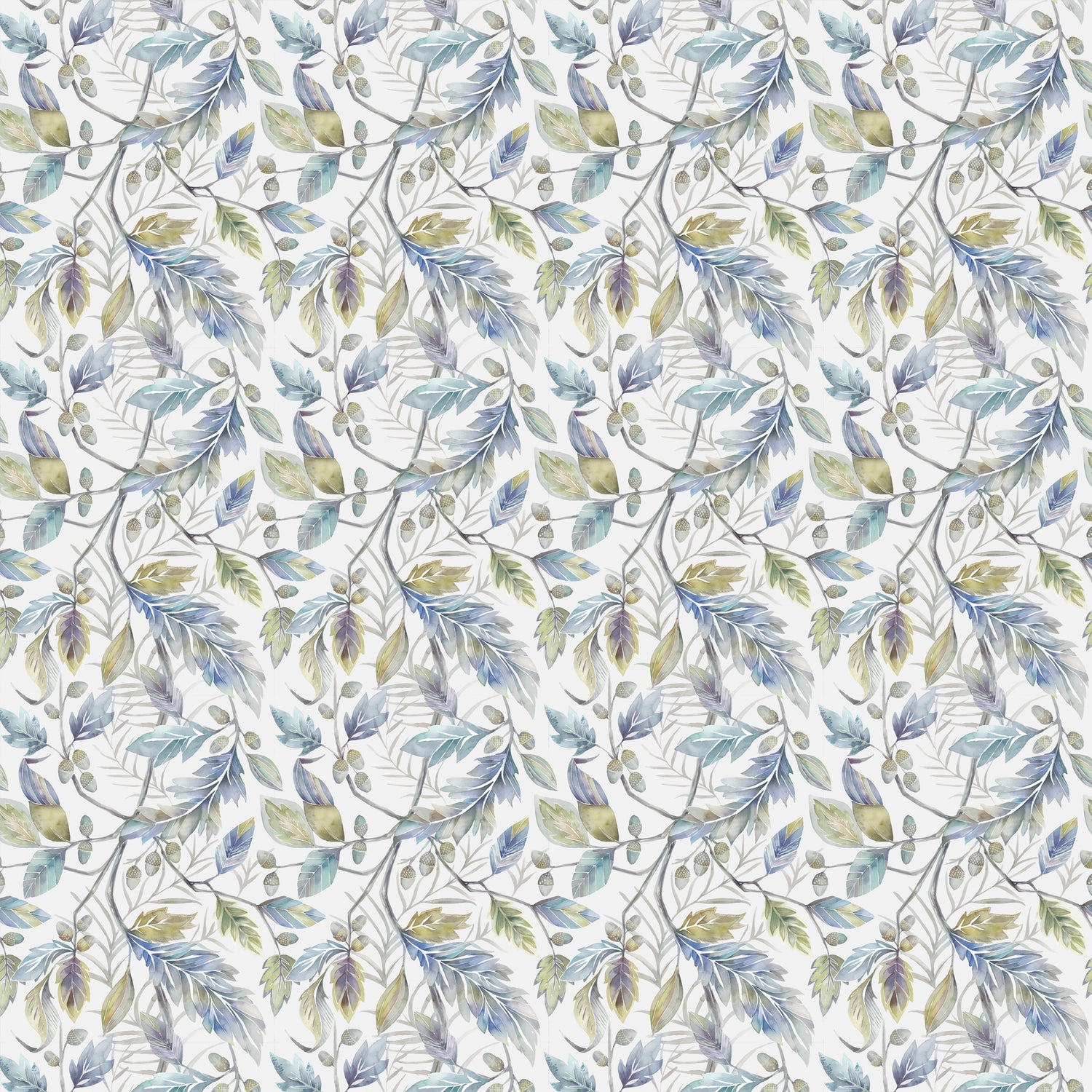 Voyage Maison Danbury Printed Cotton Fabric Skylark