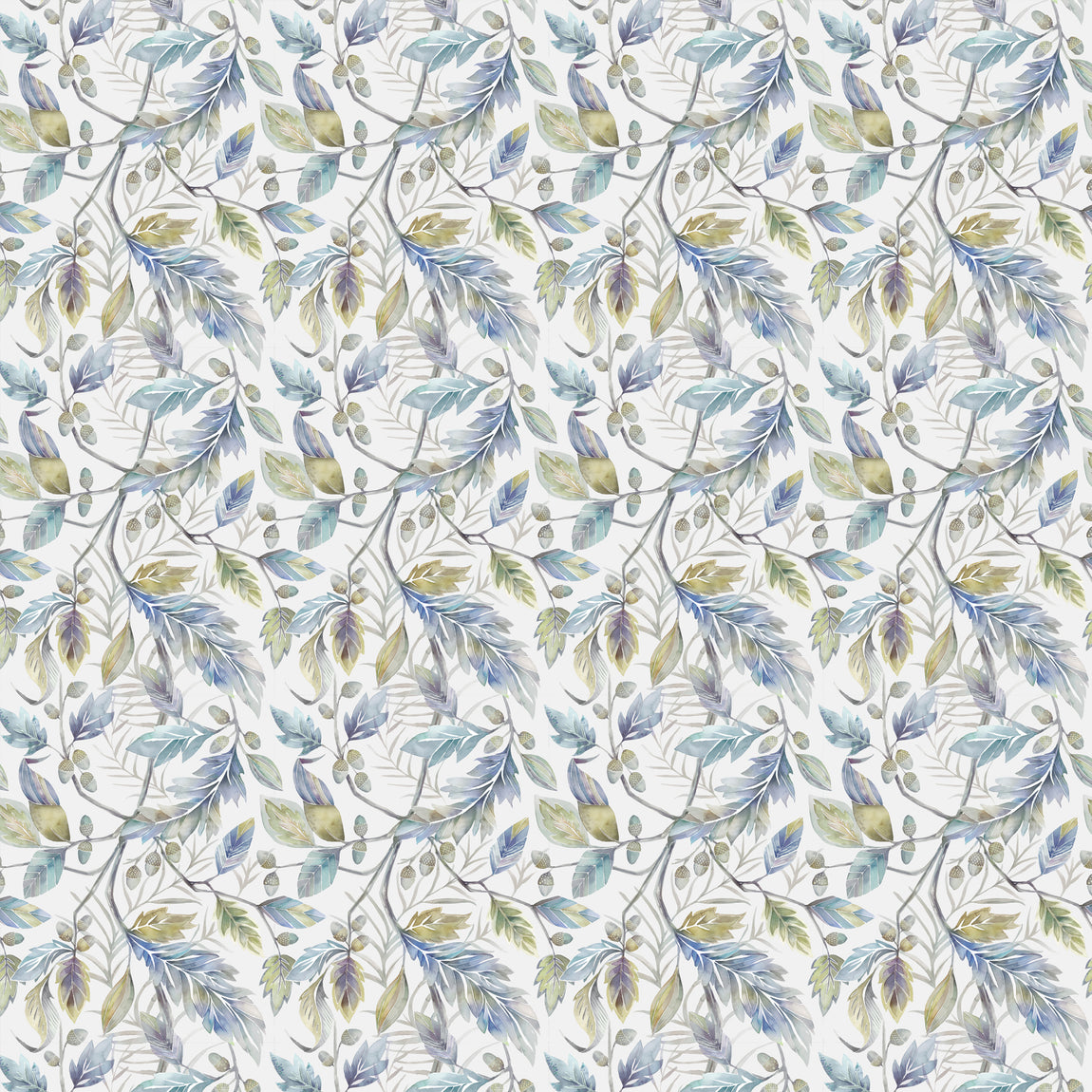 Voyage Maison Danbury Printed Cotton Fabric Skylark