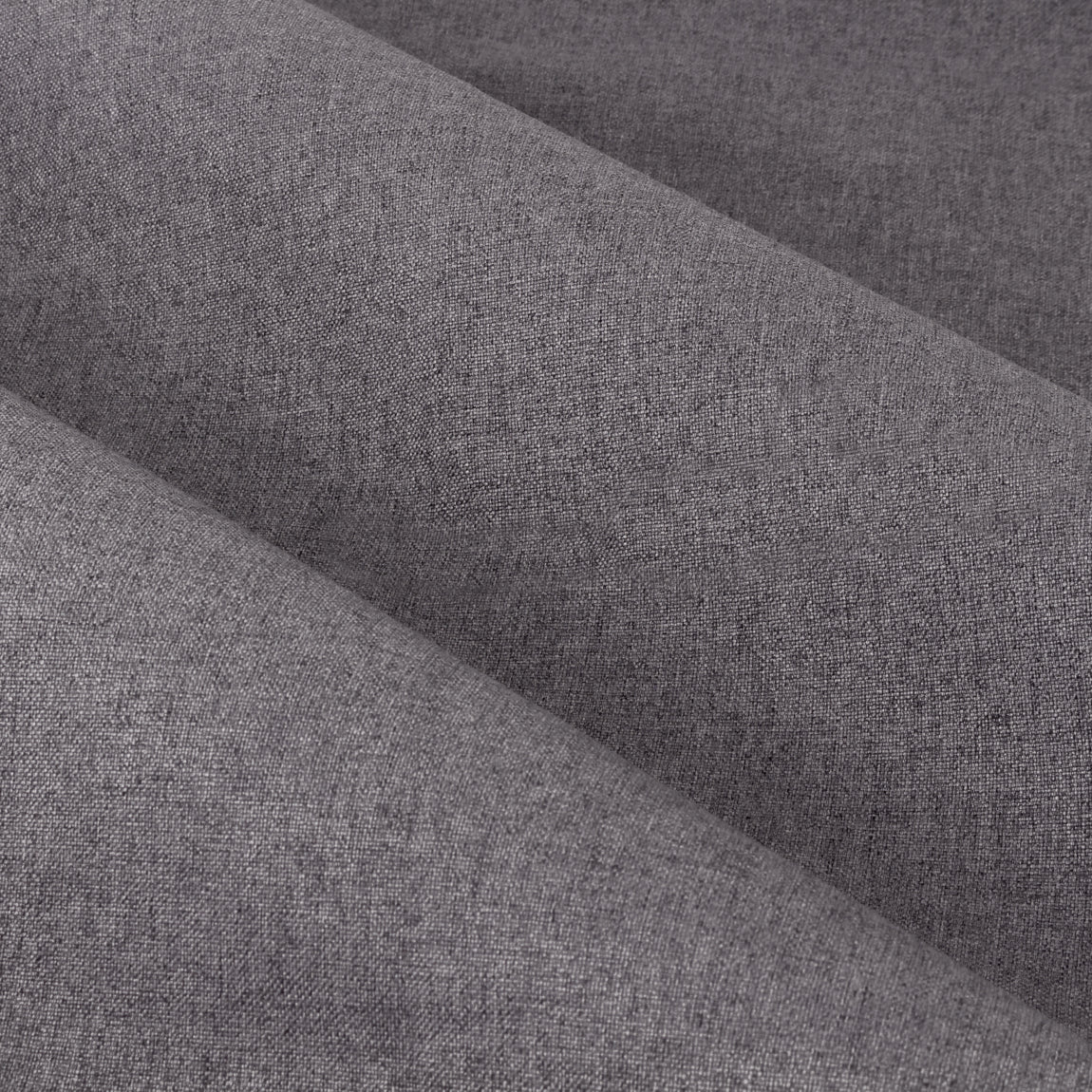 Furn. Dawn Textured Ready Made Pencil Pleat Blackout Curtains Charcoal