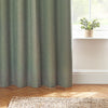 Furn Dawn Thermal Blackout Ready Made Eyelet Curtains Eucalyptus