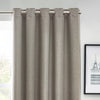Furn Dawn Thermal Blackout Ready Made Eyelet Curtains Grey