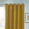 Furn Dawn Thermal Blackout Ready Made Eyelet Curtains Mustard