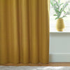 Furn Dawn Thermal Blackout Ready Made Eyelet Curtains Mustard