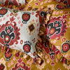 Dawson Ikat Reversible Duvet Cover Bedding Set Amber