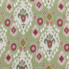 Dawson Ikat Reversible Duvet Cover Bedding Set Cedar Green
