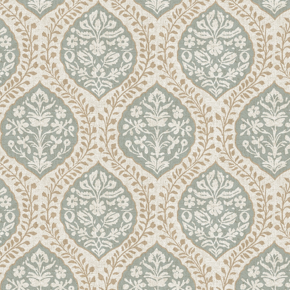 Cavendish Fabrics Flare Fabric Duck Egg