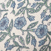 Delphine Floral Tasselled Filled Cushion 40cm x 60cm Delph Blue