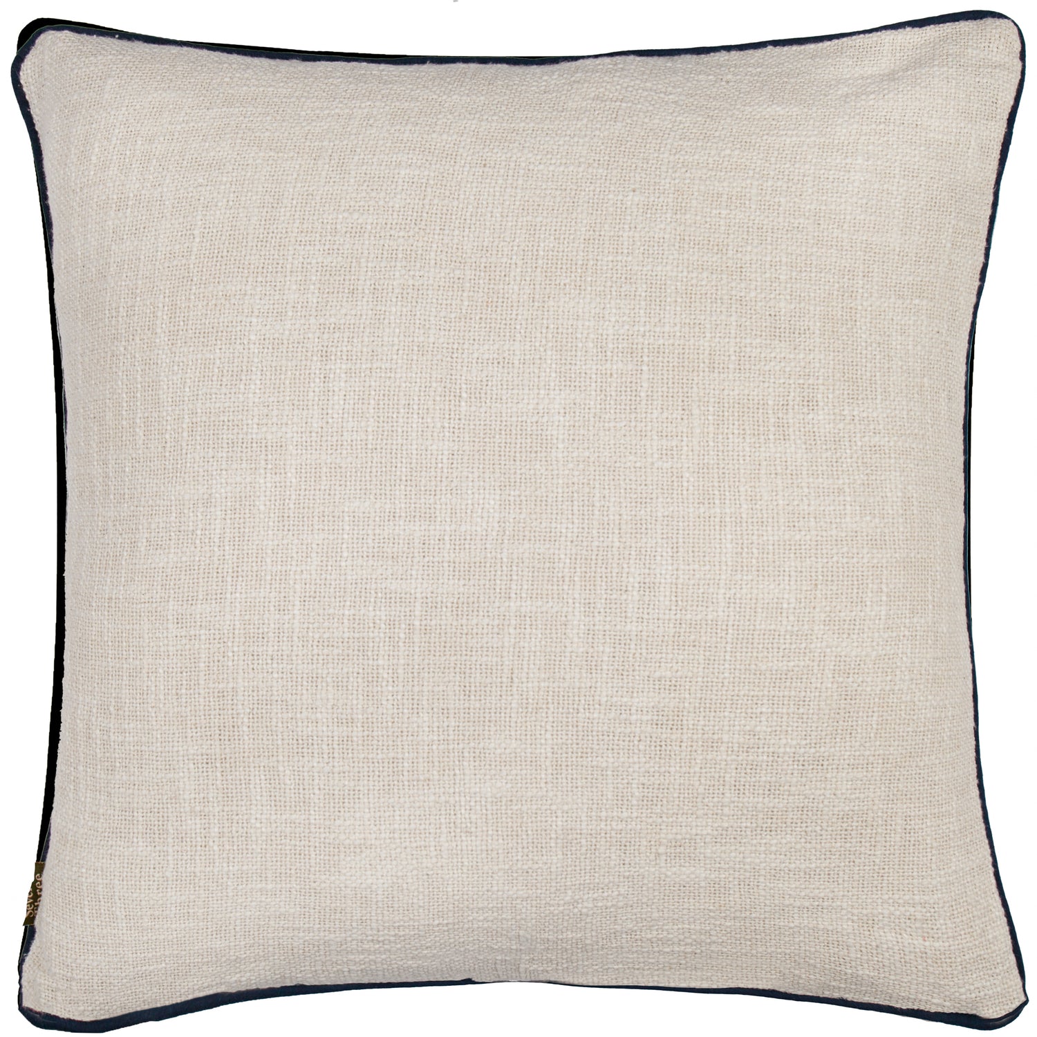 Delphine Floral Piped Filled Cushion 50cm x 50cm Delph Blue