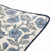 Delphine Floral Piped Filled Cushion 50cm x 50cm Delph Blue