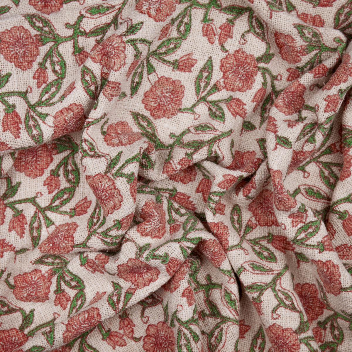 Delphine Cotton 130cm x 70cm Throw Coral