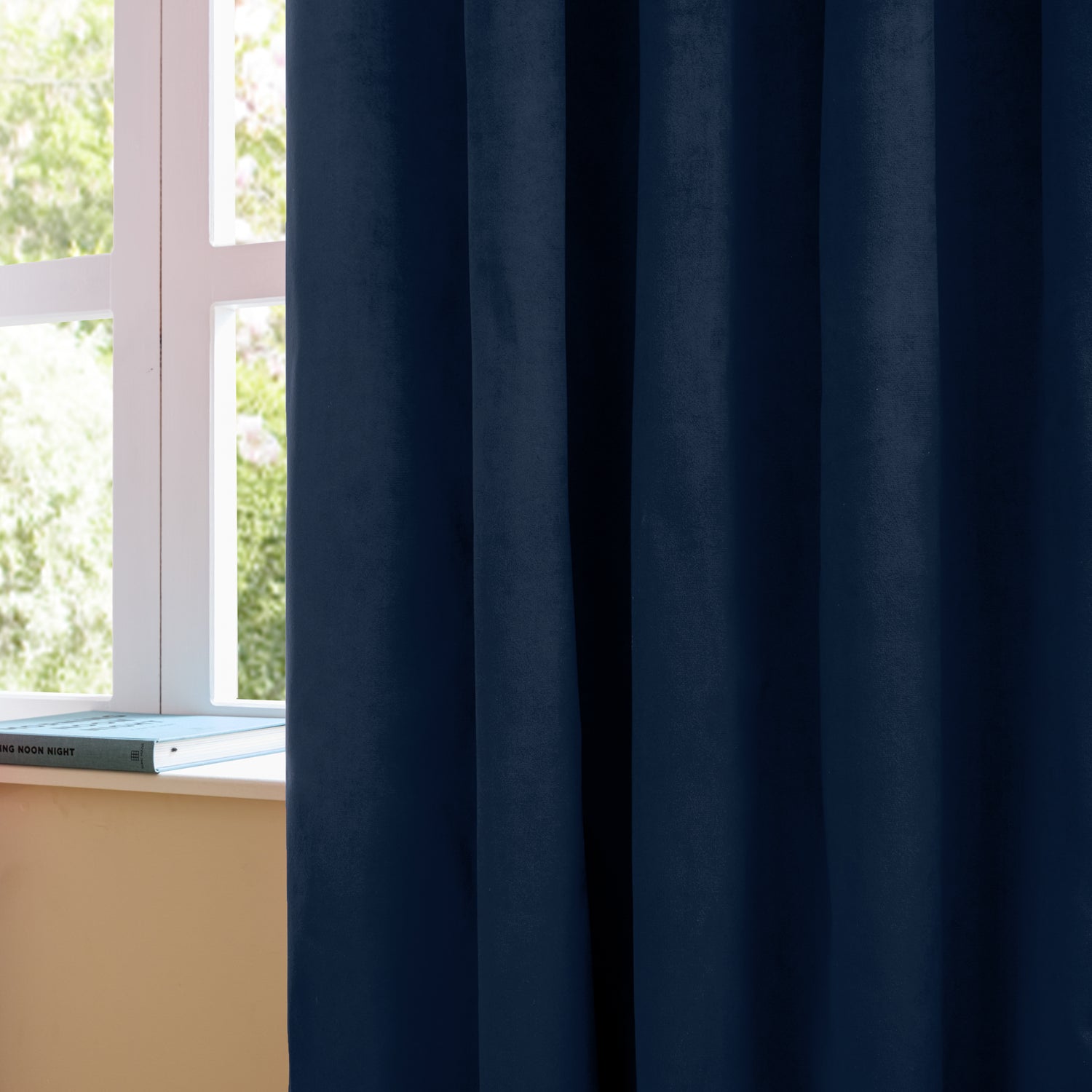 Furn Ultimate Velvet Ready Made Blackout Curtains Royal