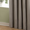Furn Ultimate Velvet Ready Made Blackout Curtains Silver