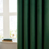 Furn Ultimate Velvet Ready Made Blockout Curtains Emerald
