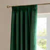 Furn Ultimate Velvet Ready Made Blockout Curtains Emerald
