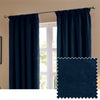 Furn Ultimate Velvet Ready Made Blockout Curtains Royal
